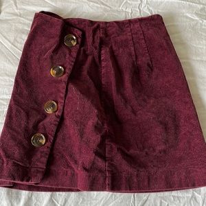 altard state corduroy skirt